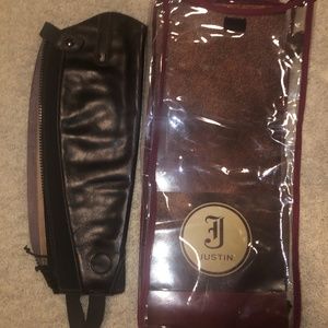 Justin Half Chaps that retail for $$140.00!!
